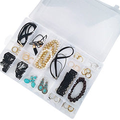 SYGA 36 Section Detachable Creative DIY Nail Finishing Storage Rubber Jewelry Bait Eyelashes Earrings Medicine Box