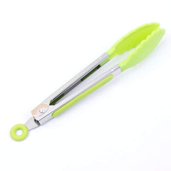 SYGA 1 Piece Silicone Cooking Tong,Stainless Steel Material with Heat Resistant Premium Silicone Grip