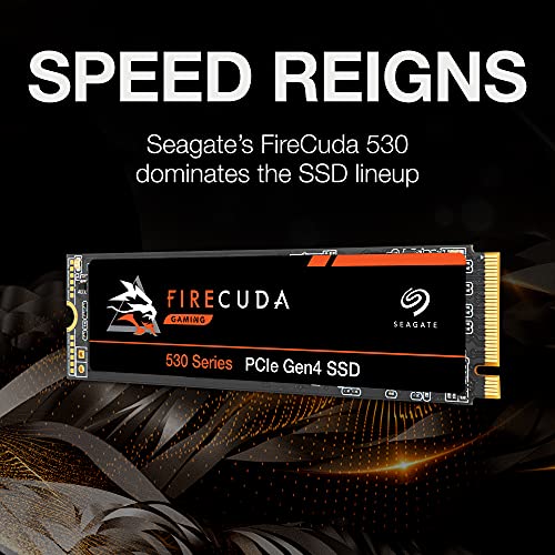 Seagate Game Drive PS5 NVMe SSD for PS5 2TB Internal Solid State Drive - PCIe Gen4 NVMe 1.4, Officially Licensed, Up to 7300MB/s with Heatsink (ZP2000GP3A1001)