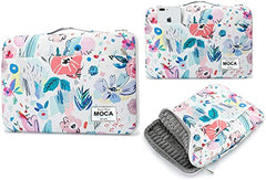 MOCA Laptop Sleeve Case 15-15.6 inch, Shockproof Protective Computer Sleeve Cover with Accessories Pocket, Water Resistant Compatible for MacBook Dell HP Acer Asus Lenovo