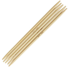 SYGA 11 Sizes 5pcs/Size Double Point Carbonized Bamboo Knitting Needles Length 13cm