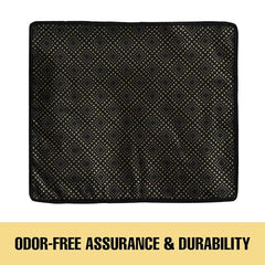 Kuber Industries Non-Woven Saree Storage Bag | Clothes Storage Bag | Wardrobe Storage Bag | Cloth Storage Organizer | Top Visible Window Saree Bag | Bow Golden Printed | 3 Inch | Pack of 6 | Maroon