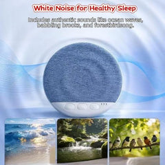 Clefairy Mini Portable Flat Under Pillow Speakers, with White Noise Timer Wireless Sleep Aid with Stereo Bass Private Sleep Headphones for Adult Kids,Bluetooth Sleep Pillow Speakers
