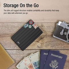 SP Silicon Power 2Tb Portable Ssd, USB-C, Aluminum Case USB 3.2 Gen 2 Type-C External Solid State Drive, Up to 520Mb/S, Bolt B75 Pro Series