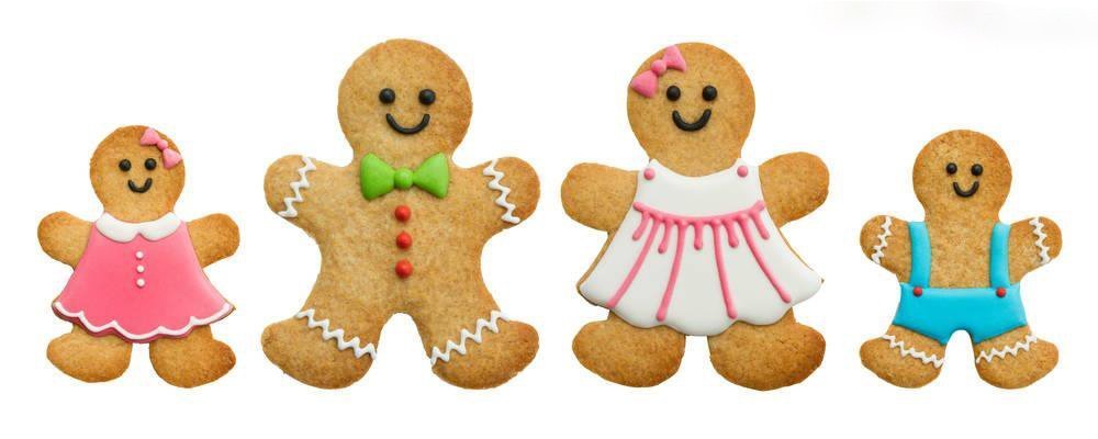 SYGA Small Human Shape Cookie Cutter Set 5 Pieces Set Mold for Biscuit Sandwich Cut