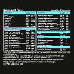 redO Advanced Multivitamin Energy Wellness Blend 120 Tablets