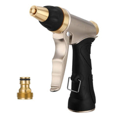 SYGA Metal Garden Spray,Metal Watering Nozzle,Leak -Proof Hand Sprayer Hose Gun for Washing Dogs, Pets and Car Wash