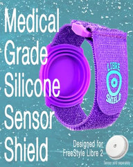 Freestyle Libre Sensor Cover for 1/2 - Protective Activity Shield - No More Patches