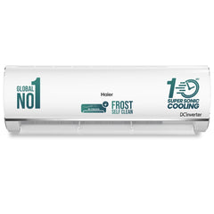 Haier 1.5 Ton 5 Star Triple Inverter Split AC (4850 W, Copper, 7 in 1 Convertible, 4-Way Swing, Frost Self Clean, HD Filter, Cools at 60Â°C, 20 Mtr. Air Throw - HSU18K-PYSS5BN-INV, White)
