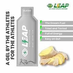 LEAP Endurance Gels, Coffee Non Caffienated, 10 Sachets