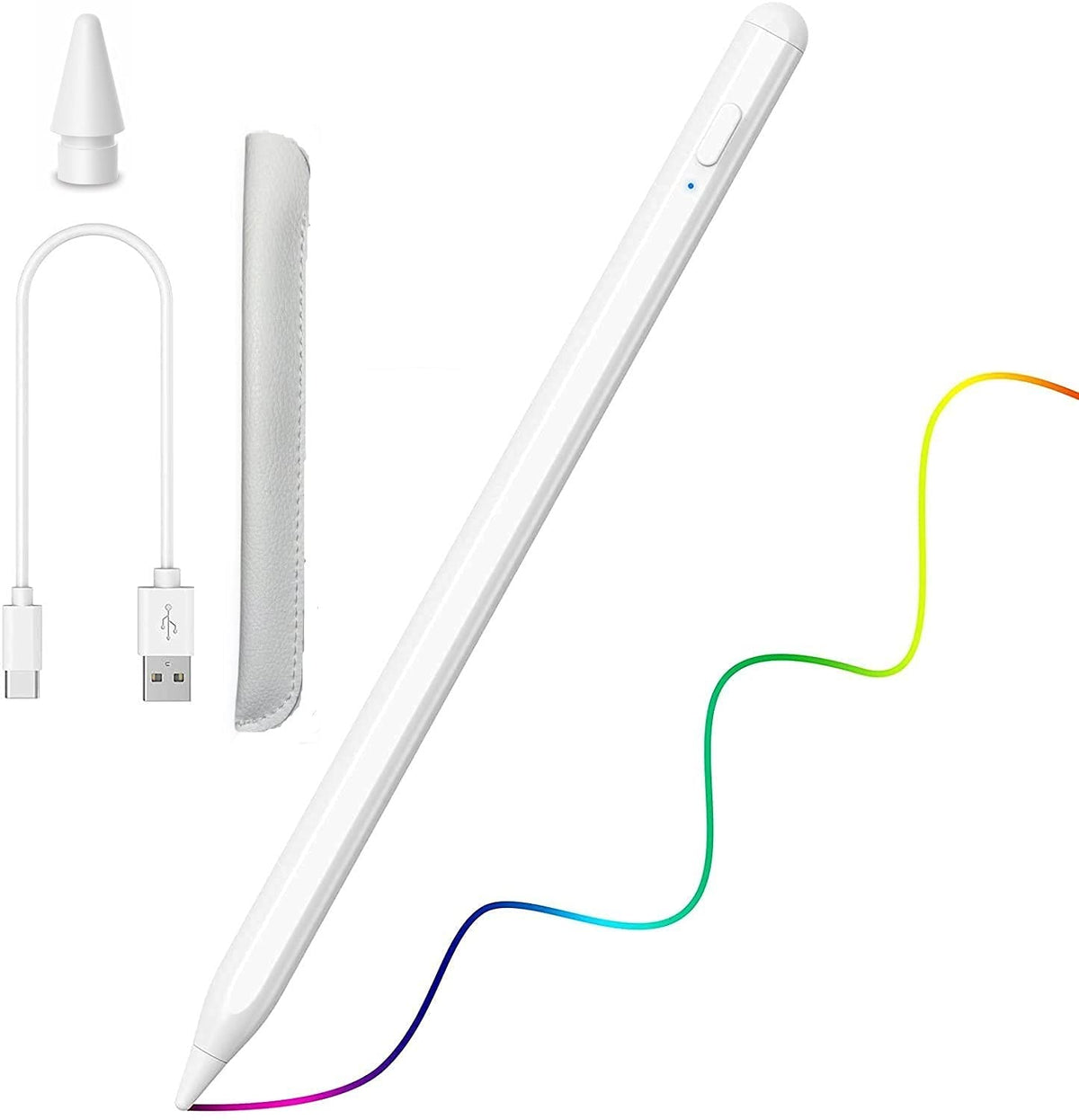 SYGA Stylus Pen for iPad with Palm Rejection,Tilt Sensor, Compatible with (2018-2020) iPad Pro (11/12.9 Inch), iPad Air 3rd/4th Gen, iPad 6/7/8th Gen for Precise Writing/Drawing