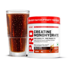 GNC Creatine Monohydrate PRO Performance Powder | 3g, Micronized | 100g | UK's Informed Choice Certified, Unflavoured