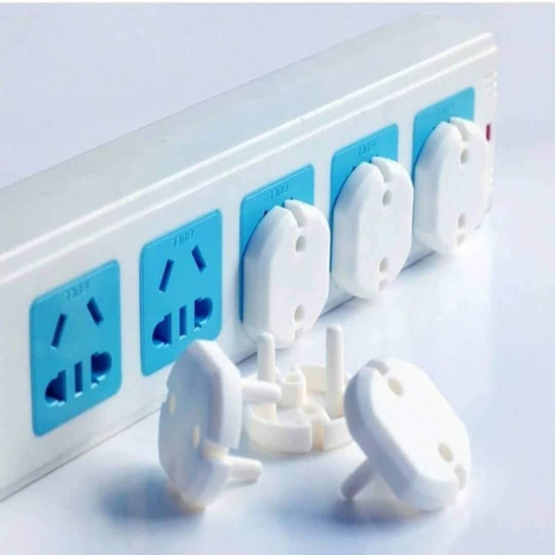 SYGA (12 Units) Electrical Socket Cover for Indian Plug Point for Baby Safety Proofing