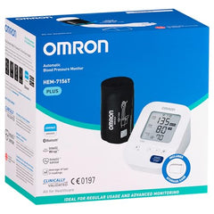 Omron HEM 7156 T Digital Blood Pressure Monitor with 360° Accuracy Intelli Wrap Cuff for All Arm Sizes Accurate Measurements and Bluetooth Connectivity