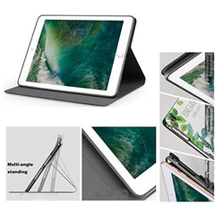 MOCA [Flexible Back] Case for 10.2 inch iPad 9th 8th 7th Generation 10.2" iPads 2021 2020 2019 Launch A2603 A2604 A2605 A2270 A2428 A2429 A2430 A2197 A2198 A2200 Flip Cover (City Night)