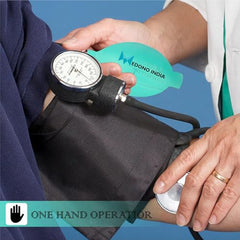Medono India Blood Pressure Rubber BP Bulb With Metal Valve - (Green color)