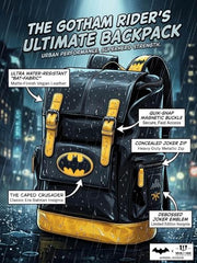 FUR JADEN Vegan Leather Anti Theft Design Casual Laptop Backpack with 15.6 Inch Laptop Pocket