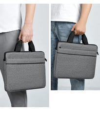 MOMISY Unisex-adult Laptop Bag for Men & Women I Office Bags I Travel Bags I Carry Handles with Adjustable Strap (14.1 inch, Black)