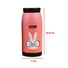 SYGA 1 Piece Stainless Steel 500ml Creative Cartoon Thermos Mug Belly Cup Water Bottle (360ml_Blue)