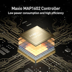 MOVE SPEED HB7450 4TB PS5 Internal Solid State Drive with TLC NAND Heatsink, PCIe 4.0 NVMe M.2 SSD - Up to 7450MB/s, 3D NAND Storage Expansion, PS5 Compatible
