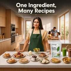Plantigo Plant Protein Powder with Moringa Superfood | 25g Protein, 5g BCAA, 2.5g Leucine, Digestive Enzymes | 3rd Party Lab Tested | Lush Mango Flavor - Travel Pouch