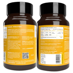 hk vitals Omega 3, 60 Fish Oil Capsules + Multivitamin, 60 Tablets | 1000mg Omega 3 with 180mg EPA and 120mg DHA | For Brain, Heart, and Joints Health