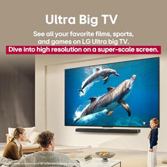 LG 108 cm (43 inches) QNED 8AA Series 4K Ultra HD Smart webOS QNED TV 43QNED8AA6A