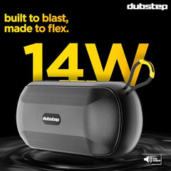 Dubstep Pop 600 Wireless Speaker, 15 Hrs Playtime, 52mm Driver, TWS Pairing, 6W Output Bluetooth Speakers (Grey)