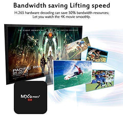 MANYCAST® Mini PC with DDR3 2 GB RAM 16 GB ROM, Android 10.0, RK3318 Quad-Core 64bit Cortex-A53, WiFi 2.4 Ghz,