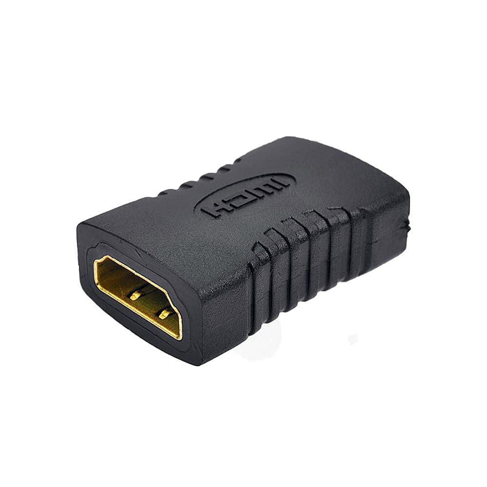 SYGA Female to Female HDMI F/F Coupler Extender Gold Plated Interface Adapter Converter Connector for 1080P 4K 8K