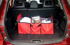 SYGA Insulation Storage Picnic Bag Heavy Shopping Organizer Foldable Storage Bag_Red