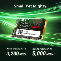 Silicon Power 256GB SSD 3D NAND A55 SLC Cache Performance Boost SATA III 2.5" Internal Solid State Drive SU256GBSS3A55S25AH