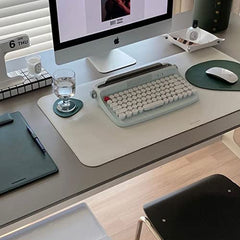 YUNZII ACTTO B303 Wireless Typewriter Keyboard, Retro Bluetooth Aesthetic Keyboard with Integrated Stand for Multi-Device (B303, Midnight)