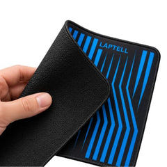Laptell Gaming Mouse Pad with Smooth Fabric Surface & Non-Slip Rubber Base | Waterproof Washable Mat for Laptop, Desktop & Gaming Mouse | High-Speed Tracking, Portable Design – Retro 90s