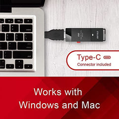 BUFFALO External Ssd 1Tb - Up To 600Mb/S - Usb-C - Usb-A - Usb 3.2 Gen 2 (Compatible With Ps4 / Ps5 / Windows/Mac) - External Solid State Drive Stick - ??Ssd-Put1.0U3B