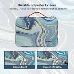 Probus Rust Galaxy Canvas Printed Laptop Sleeve Case Cover for Macbook/Laptop | Compatible with 13.3" Laptops