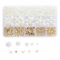 SYGA Beads for Kids Crafts Children's Jewelry Making Kit DIY Bracelets Necklace Hairband and Rings Craft Kits Birthday for 4, 5, 6, 7-Year-Old Little Girls-Multicolor (DIYBeadsSet-28)