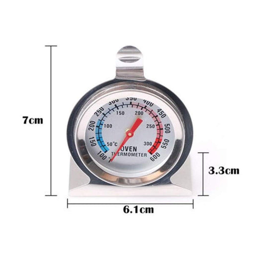 SYGA Kitchen Oven Thermometer Stainless Steel Monitoring Cooking Thermometer, 100 to 600 Degrees F Temperature Range