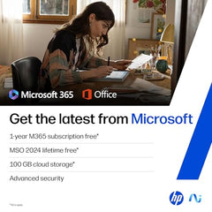 HP OmniBook X Flip OLED Intel Core Ultra 5 226V, 40 Tops (16GB LPDDR5x,1TB SSD) 3K, Touch, 120hz, 14''/35.6cm, Intel ARC Graphic,Win11, Office24, Meteor Silver, 1.38kg, fm0099TU,Pen, 2 in 1 AI Laptop