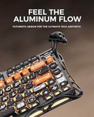 GravaStar Mercury K1 Pro 75% Wireless Mechanical Gaming Keyboard, Hot-Swap