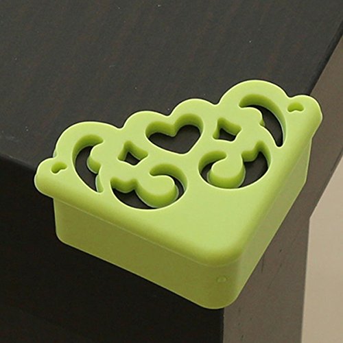 SYGA Set of 8 Silicone Corner Guard Protector Child Proof Corner Safety Bumpers Baby Toddler Corner Guards Cover Desk Table Corner Edge Guard
