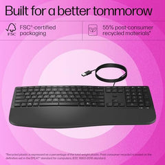 HP 970 Creator Keyboard, Wireless and Multi-Device with 20 programmable Shortcut Keys, Backlit with sensors, up to 6 Month Battery, AES encrypted, 1yr Warranty, 0.67 kg, Silver
