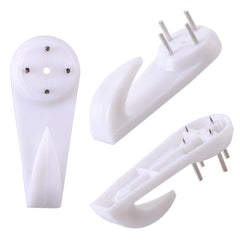SYGA Pack of 100 Medium Invisible Hanging Hooks(B004B)