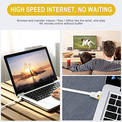 FEDUS Nextport-8000, 8 Port Gigabit Ethernet Switch 1000Mbps, High-Speed Network Splitter & LAN Hub, Plug & Play, Fanless, Desktop Switch for PC, Internet Cable, Laptop, Gaming, Router, NAS, CCTV, TV