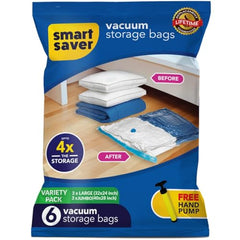 Smart Saver Vacuum Pump for Packing, Electric Pump for Vaccum Storage Bags, Portable Plastic Vacuum Bag Pump for Compression Comforter, Clothing (Storage Bag Not Included)