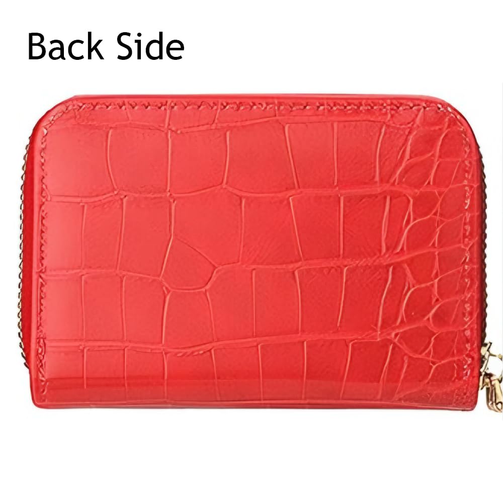 SYGA Women's Card Holder Coin Purse Multi-Card Slot Pu Pickup Case Zipper Small Wallet Driver's License Bag