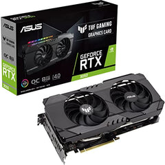 ASUS Dual NVIDIA Geforce RTX 3050 6GB OC Edition Gaming Graphics Card-pci_e_x16 4.0, 6GB GDDR6 Memory, HDMI 2.1, Displayport 1.4A, 2-Slot Design, Axial-Tech Fan Design, 0Db Technology, Steel Bracket