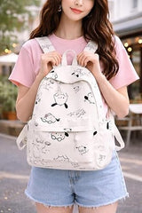 15.6 Inch Laptop Backpack for Men & Women, Girl (Bag Black) College Bag for Girls and Boys, Office Bag, Water Resistant & Lightweight, 2 Compartments with Bottle Holder