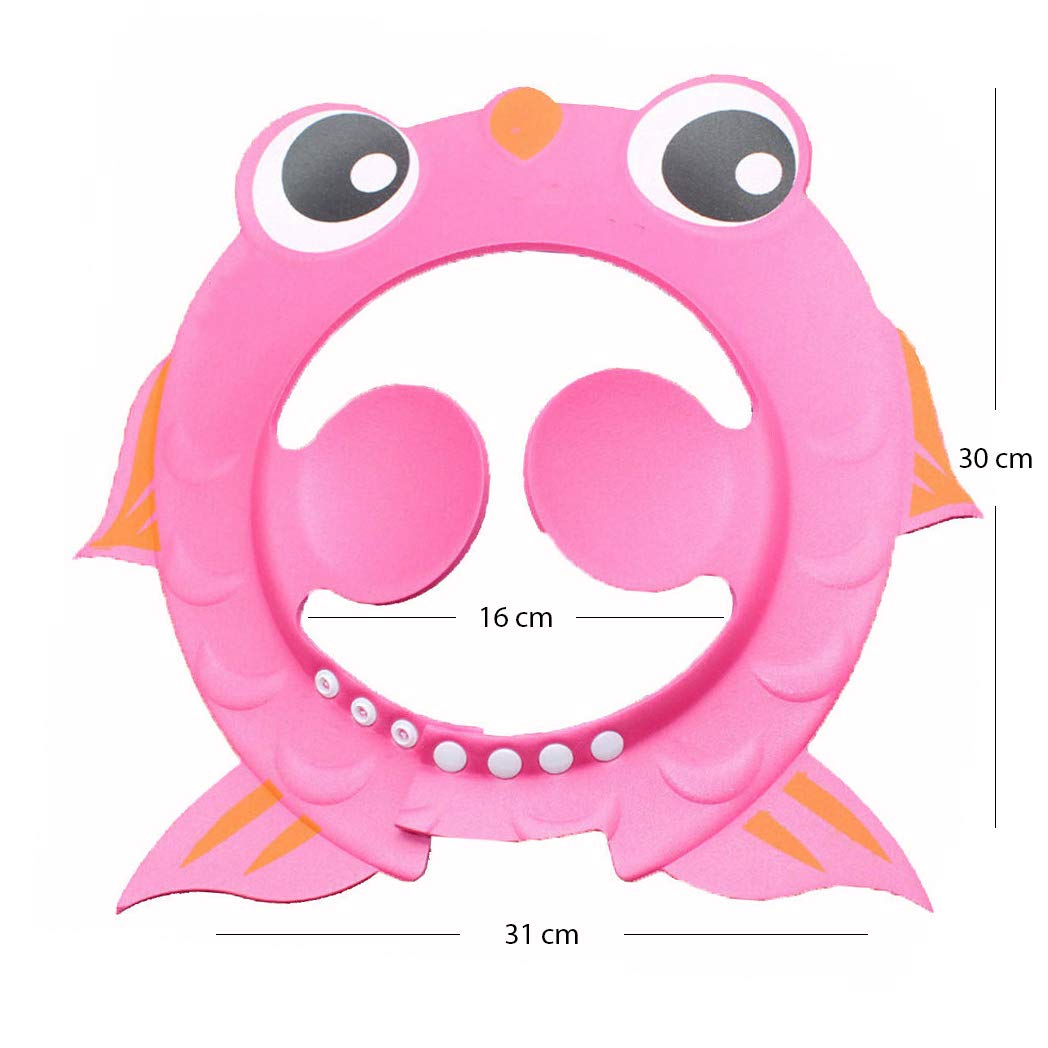 SYGA Bathing Shower Cap, Kids Bath Cap, Adjustable Baby Shower Caps - Cartoon Animal Style