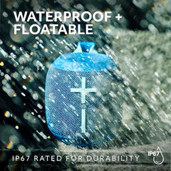 Ultimate Ears WONDERBOOM 4 Portable Waterproof Bluetooth Speaker with Big Bass and 360-Degree Sound, Dustproof Floating Speaker with 40 m (131ft) Range - Enchanting Lilac